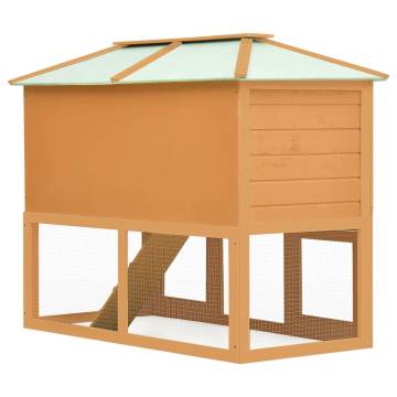 Animal Rabbit Cage Double Floor Wood | Cozy & Durable