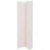 Double-Sided Garden Fence 90x400 cm White Colour white Size 90 x 400 cm Quantity in Package 1 