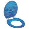 SCHÜTTE Soft-Close Toilet Seat - BLUE DROP | Comfort & Style