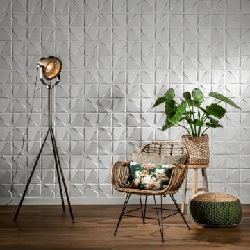 WallArt Feline 3D Wall Panels - 12 pcs for Stylish Interiors