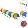 Children Play Tunnel with 250 Balls Multicolour 245 cm Polyester Colour multicolour 2 Quantity in Package 1 