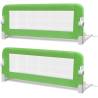 Toddler Safety Bed Rail 2 pcs Green - Secure Sleep Solution