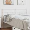 Metal Headboard White 150 cm Colour white Size 150 cm Quantity in Package 1 