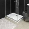 Rectangular ABS Shower Base Tray 70x90 cm Colour white Size 70 x 90 cm 