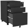 Mobile File Cabinet Anthracite - Durable Steel Office Storage