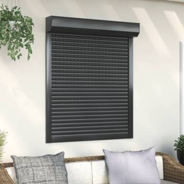 Roller Shutter Aluminium 100x130 cm Anthracite | Hipo Market