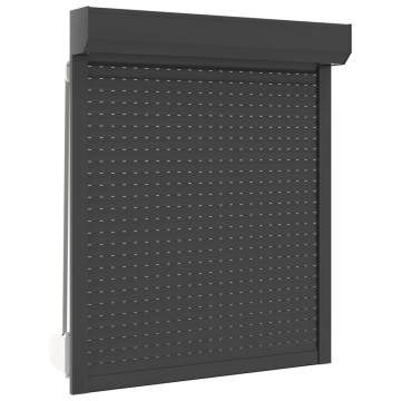 Roller Shutter Aluminium 100x130 cm Anthracite | Hipo Market