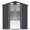 Garden Shed Anthracite 191x895x198 cm - Galvanised Steel