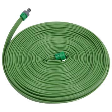 3-Tube Sprinkler Hose Green 7.5m - Efficient Garden Irrigation