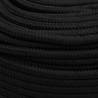 Work Rope Black 8mm 50m Polyester - Durable & Versatile