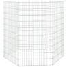 6-Panel Rabbit Cage 54x100 cm - Galvanised Iron for Pets