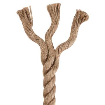 Jute Rope 50m Long, 6mm Thick - Versatile & Natural