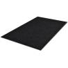 Black PVC Door Mat 120 x 180 cm - Durable & Easy to Clean