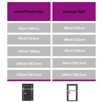 Elegant White Aluminium Front Door 90x200 cm | Hipomarket UK