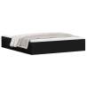 Black Bed Frame 180x200 cm Super King Size - Modern Design