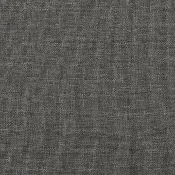 Dark Grey Fabric Bed Frame 135x190 cm Double - Hipomarket