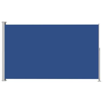 Patio Retractable Side Awning 220x300 cm Blue - Hipomarket