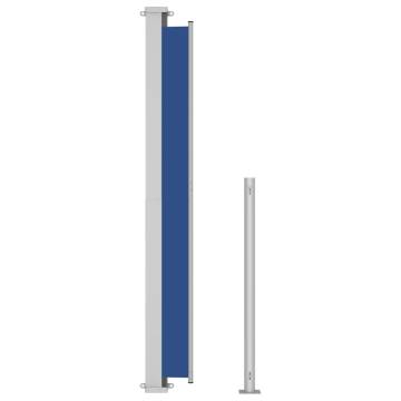 Patio Retractable Side Awning 220x300 cm Blue - Hipomarket