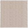 Shaggy Rug PAMPLONA High Pile Beige 120x120 cm | Hipo Market