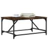 Elegant Coffee Table Smoked Oak - 75x50x35 cm for Living Room