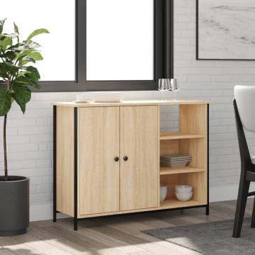 Sonoma Oak Sideboard - Stylish Storage Solution | HipoMarket