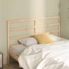 Bed Headboard 126x4x100 cm Solid Wood Pine Colour natural Size 126 x 100 cm Quantity in Package 1 