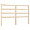 Stylish Solid Wood Pine Bed Headboard - 126x4x100 cm