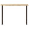 Live Edge Console Table - Solid Mango Wood | Hipo Market