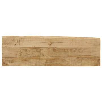 Live Edge Console Table - Solid Mango Wood | Hipo Market