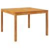 Garden Dining Table 110x110 cm | Solid Acacia Wood