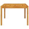 Garden Dining Table 110x110 cm | Solid Acacia Wood