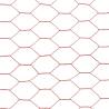 PVC Coated Chicken Wire Fence 25x1.5m - Durable & Versatile