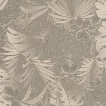 Noordwand Wallpaper Botanica Large Leaves - Metallic Design