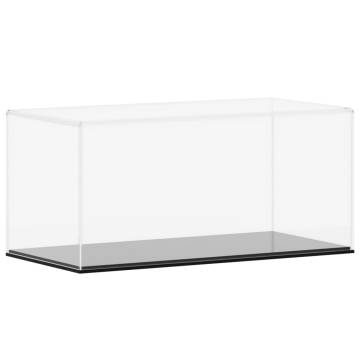 Transparent Acrylic Display Box 30x15x14cm | HipoMarket