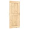 NARVIK 90x210 cm Solid Pine Wood Door - Stylish & Secure