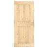 NARVIK 90x210 cm Solid Pine Wood Door - Stylish & Secure