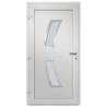 Elegant Anthracite Front Door 108x200 cm - Secure & Stylish