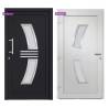 Elegant Anthracite Front Door 108x200 cm - Secure & Stylish