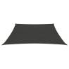 Sunshade Sail 160 g/m² Anthracite - 3x4m HDPE | HipoMarket