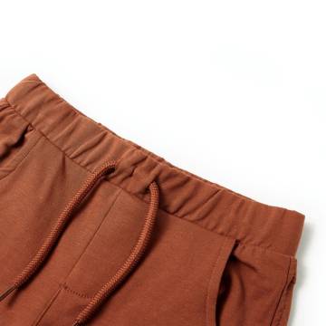 Kids' Brown Shorts with Drawstring - Size 128 | HipoMarket