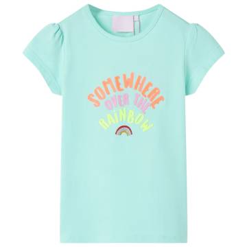 Light Aqua Kids' T-shirt Size 92 | Affordable & Quality Wear