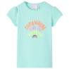 Kids' T-shirt Light Aqua 92 Colour aqua Size 92 (1.5-2y) 