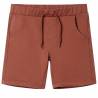 Kids' Shorts with Drawstring Brown 104 Colour brown Size 104 (3-4y) 