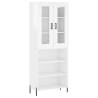 Highboard High Gloss White - Stylish Storage Solution | Hipomarket