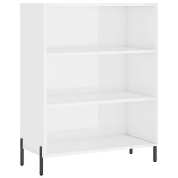 Highboard High Gloss White - Stylish Storage Solution | Hipomarket