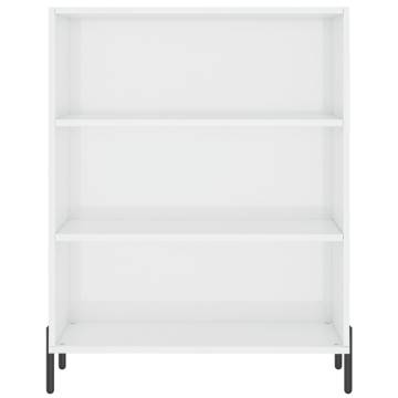 Highboard High Gloss White - Stylish Storage Solution | Hipomarket