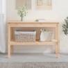 Console Table 110x40x75 cm Solid Wood Pine Colour natural Quantity in Package 1 Length 110 cm 