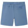 Kids' Dark Blue Shorts with Drawstring - Size 140