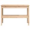 Elegant Solid Wood Console Table - 110x40x75 cm