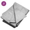 Tarpaulin 180 g/m² 6x6 m Grey HDPE Colour grey Size 6 x 6 m Quantity in Package 1 Weight 180 gsm 